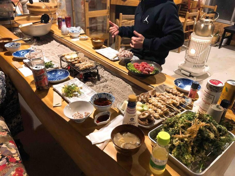 ゲストハウス+カフェわ　１日１組限定！ 築１００年の農家の古民家で宿泊体験、薪でお風呂沸かせます。焚き火もできます。 Kannami Extérieur photo